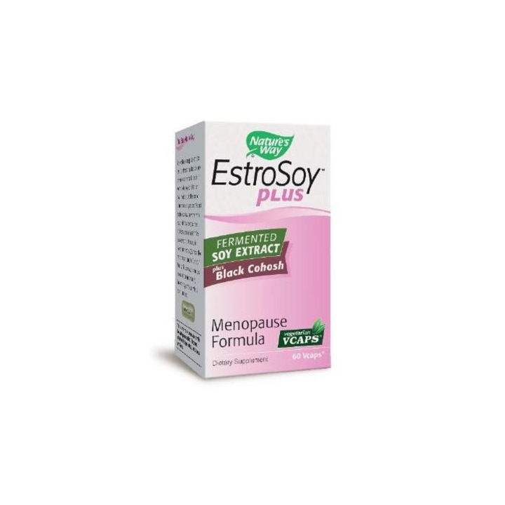 Хранителна добавка, NATURES WAY, ESTROSOY PLUS 505mg x 60 caps