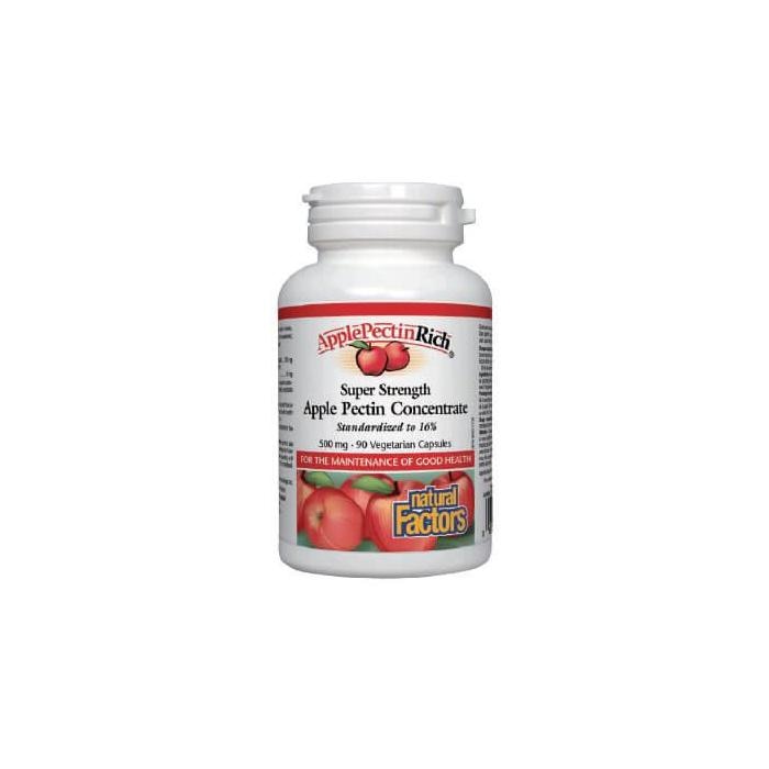 Хранителна добавка, NATURAL FACTORS, Apple Pectin 500 mg, 90 caps eMAG.bg