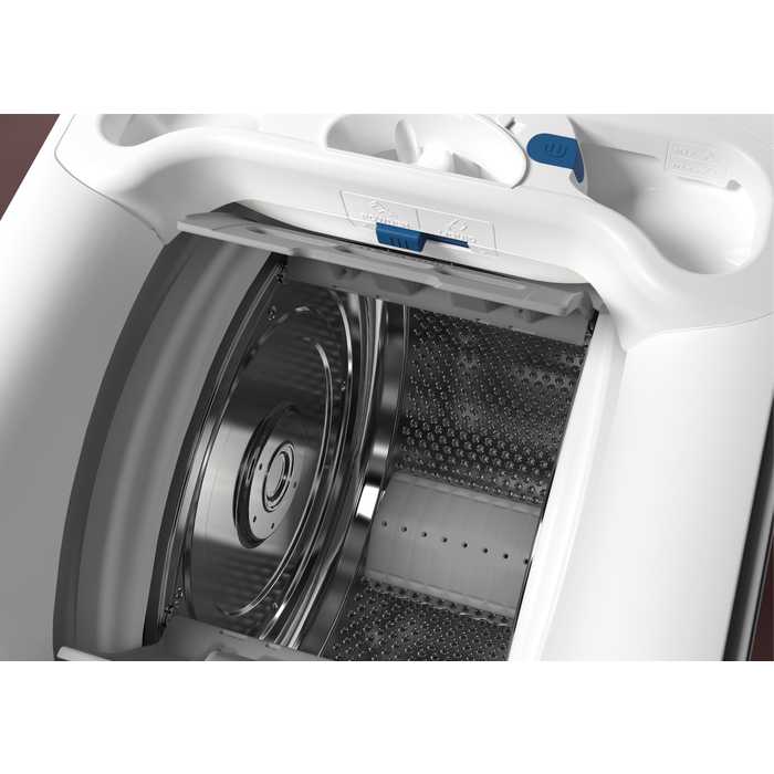 Masina de spalat rufe cu incarcare verticala Electrolux EW7TN3372, 7 kg, 1200 rpm, Clasa C, SteamCare cu EcoSpray, SensiCare, Motor Inverter cu Magnet Permanent, SoftOpening, Alb