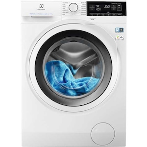 Masina de spalat rufe Electrolux EW7F349PW, 9 kg, 1400 rpm, Clasa A, Motor Inverter, Display LED touch control, SteamCare, SensiCare, FreshScent, TimeManager, Alb