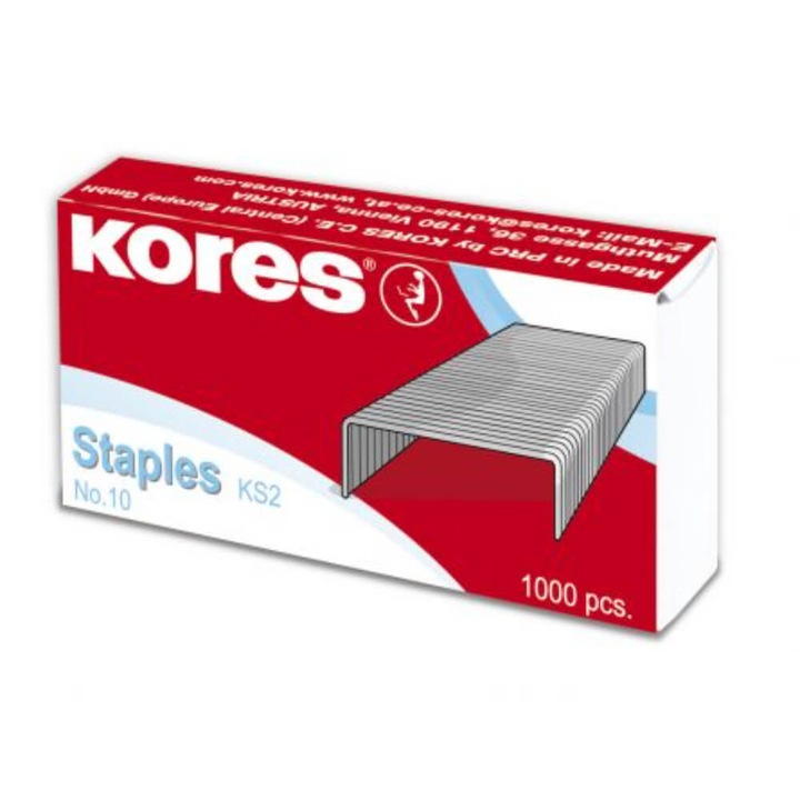 Комплект 1000 скоби № 10 Kores