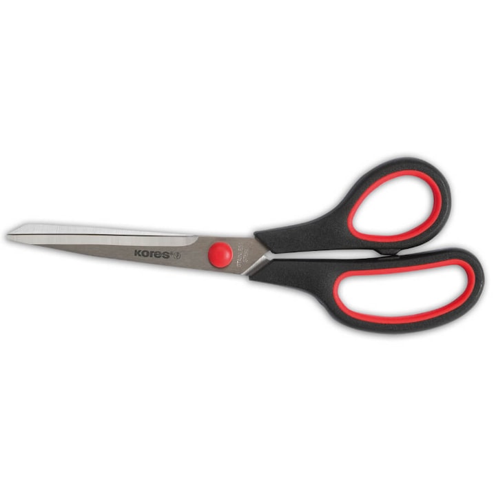 Kores Softgrip irodai olló, 21 cm, rozsdamentes acél penge, ergonomikus műanyag nyél