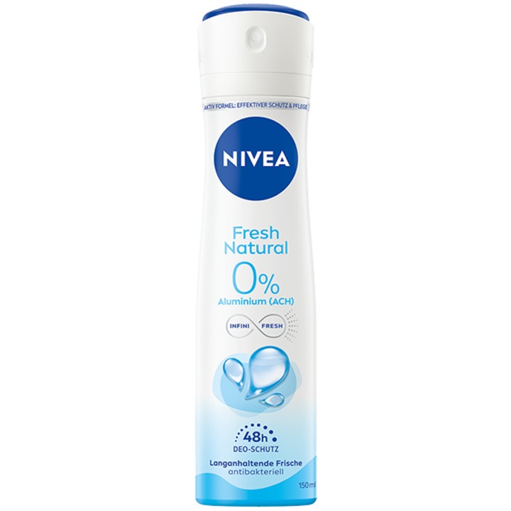 Deodorant spray Nivea Deo feminin Fresh Natural, 150 ml