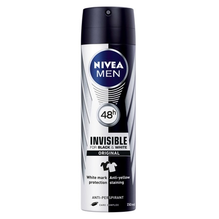 Deodorant spray Nivea Deo masculin Invisible for Black&White Power, 150 ml