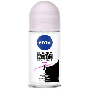 Deodorant roll-on Nivea Black&White Silky Smooth, 50 ml 