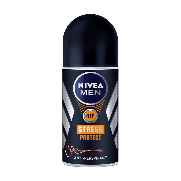 Deodorant roll-on Nivea Deo Stress Protect masculin, 50ml