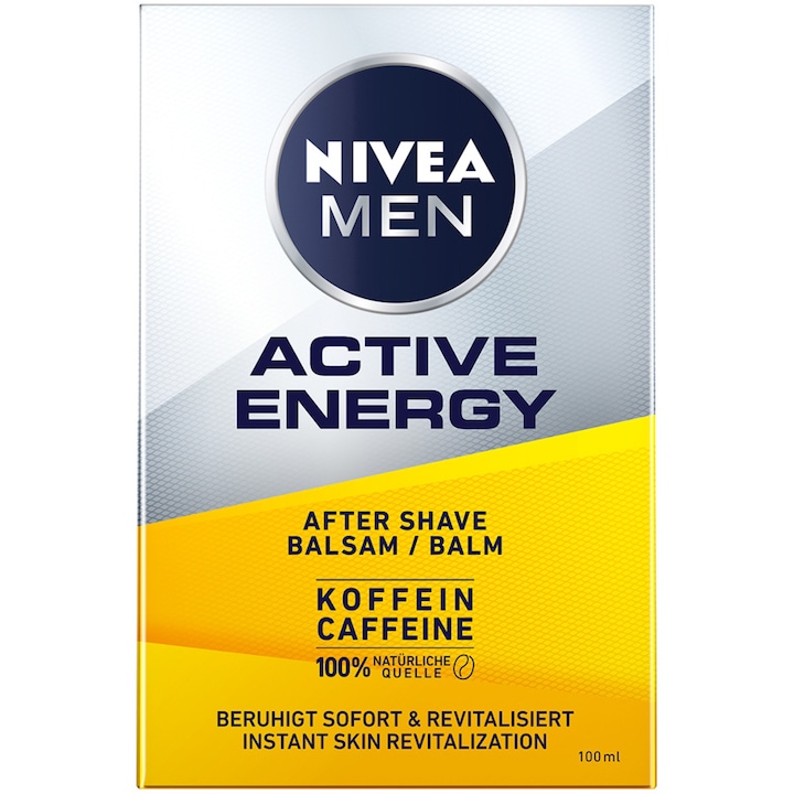 Енергизиращ балсам за след бръснене Nivea Men Skin Energy Q10, 100 мл