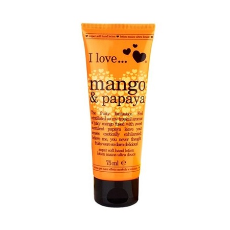 I Love Cosmetics Mango & Papaya kézkrém, 75 ml