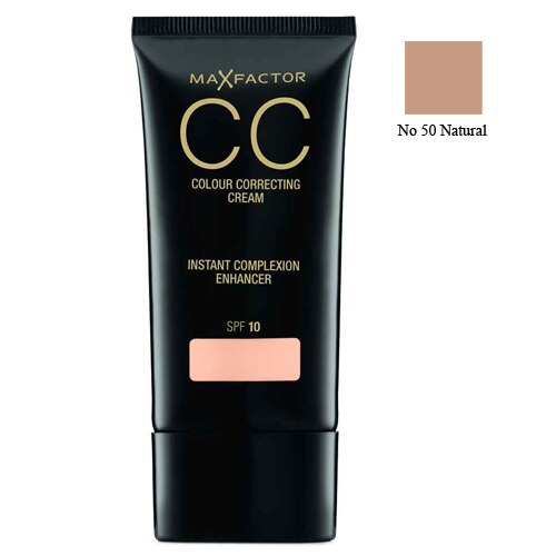 Crema CC Max Factor 50 Natural SPF 10, 30 ml