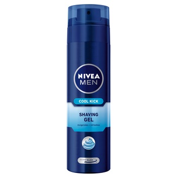 Gel de ras revigorant Nivea Men Cool Kick, 200ml Gel de ras revigorant Nivea Men Cool Kick, 200ml