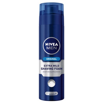 Spuma de ras Nivea Men Original pentru ten normal, 200 ml Spuma de ras Nivea Men Original pentru ten normal, 200 ml