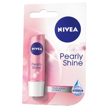 Balsam de buze Nivea Lip Care Pearl&Shine, 4.8 g Balsam de buze Nivea Lip Care Pearl&Shine, 4.8 g