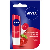 Balsam pentru buze Nivea Lip Care Strawberry, 5,5 ml