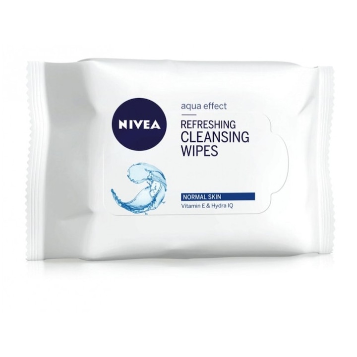 Мокри кърпички за почистване на грим Nivea Visage Cleansing Revigorante, 25 броя
