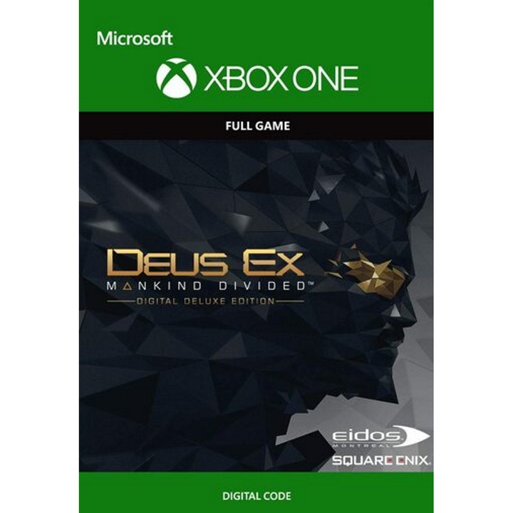 Joc Deus Ex: Mankind Divided - Digital Deluxe Edition Xbox One/Xbox series X (Cod Activare Instant)