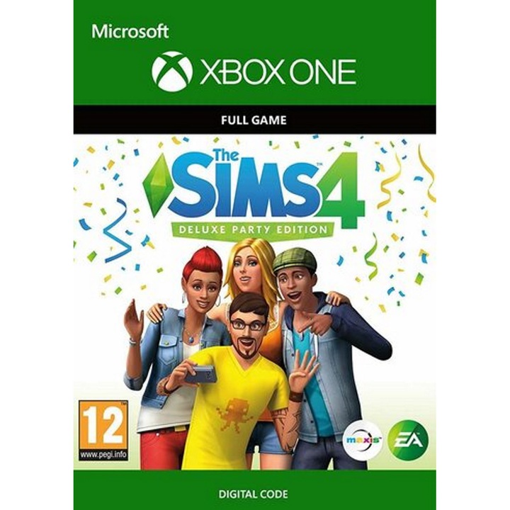 Joc The Sims 4: Deluxe Party Edition Xbox One/Xbox series X (Cod Activare Instant)