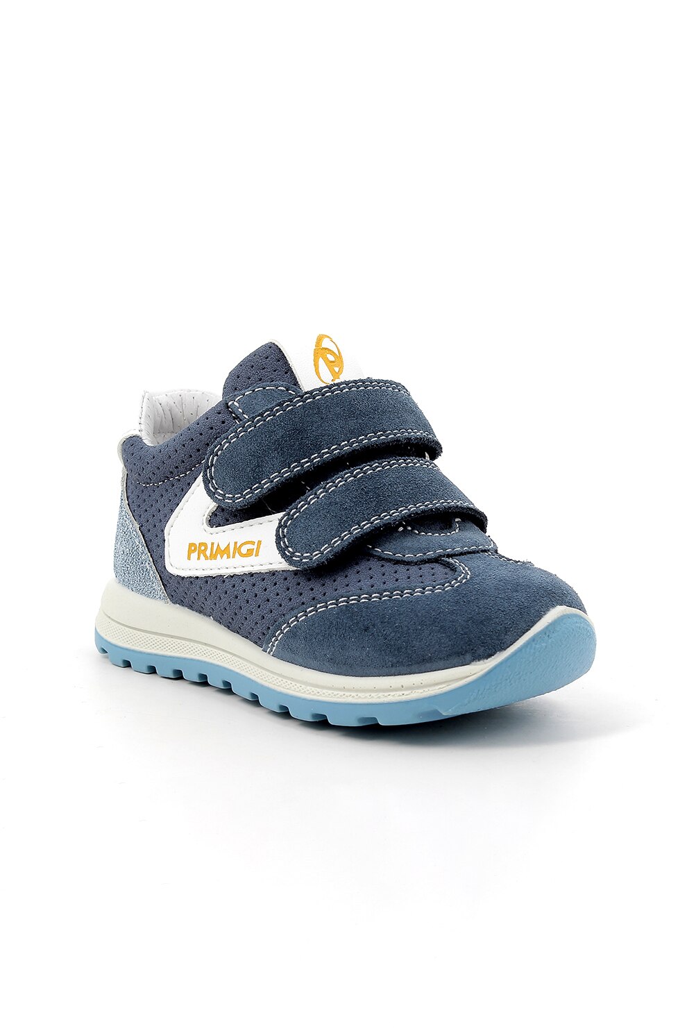 Primigi Play Round - Scarpe Bambino In Pelle Navy - Con Lacci - Taglia 29 EU (Vestibilità Stretta)