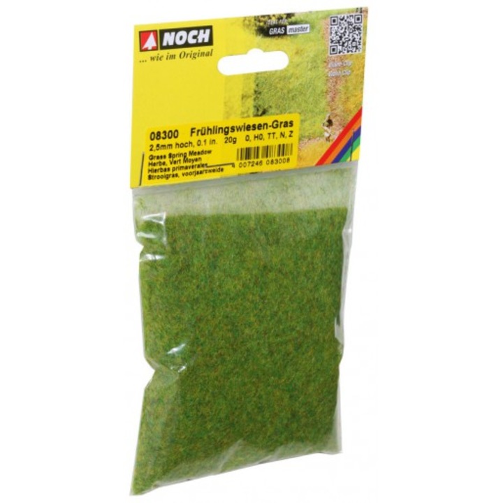 Material pentru tufisuri si pomi Noch Grass Spring Meadow 2.5mm 20gr NOCH 08300