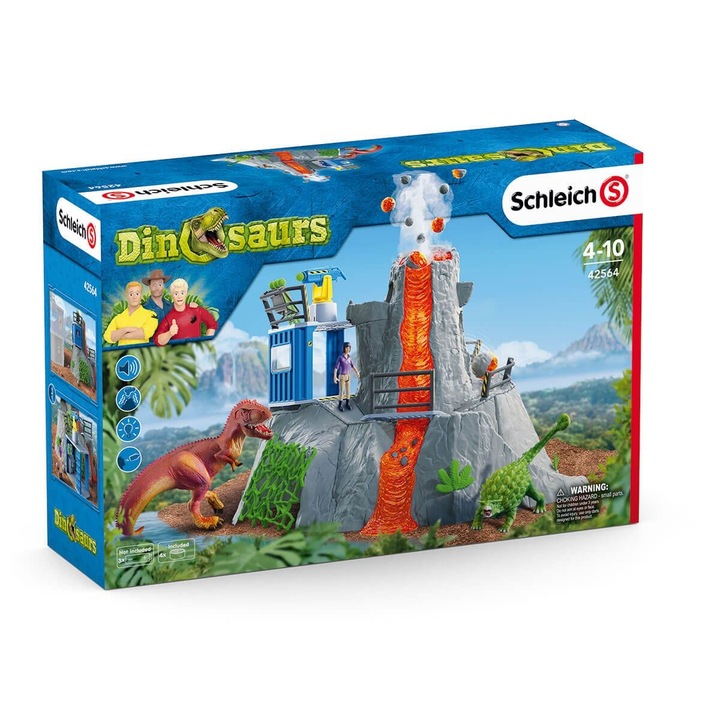 Schleich a nagy vulkánexpedició figura
