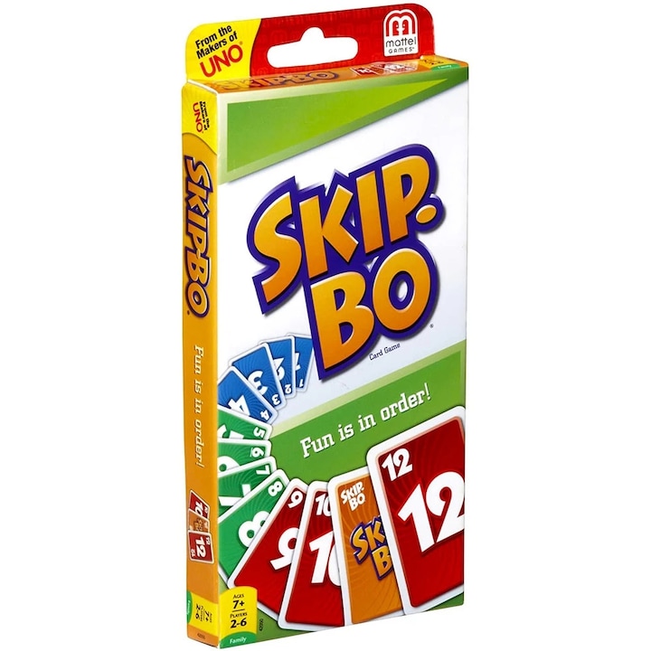 Skip-Bo játékkártya, Chigods, 162 kártya, többszínű