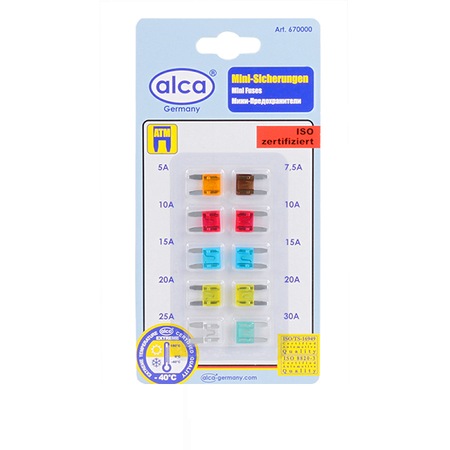 Mini Emag Set 10 Sigurante fuzibile mini - eMAG.ro