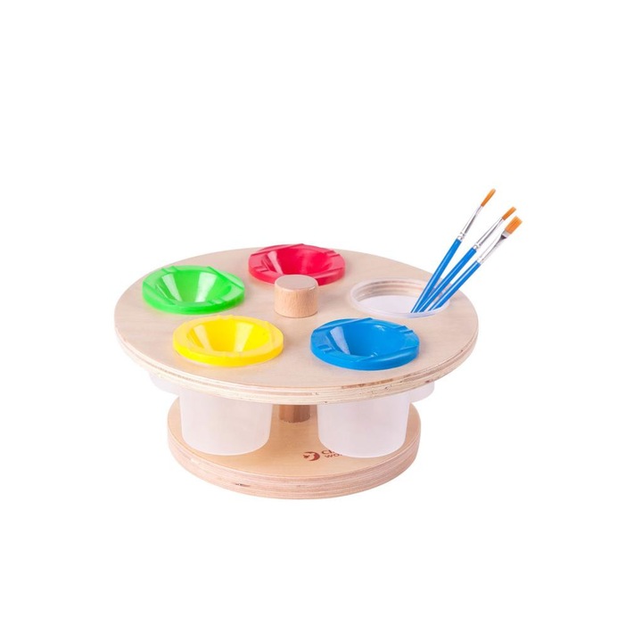 Classic world festőpaletta ecsettartóval