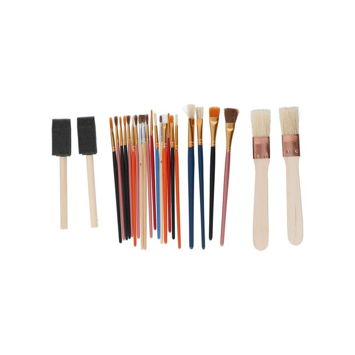 25-darabos ecsetkészlet