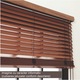Jaluzele orizontale din lemn Talapemay, 75x120 cm, latime lamela 3,5 cm, cu snur, culoare alb