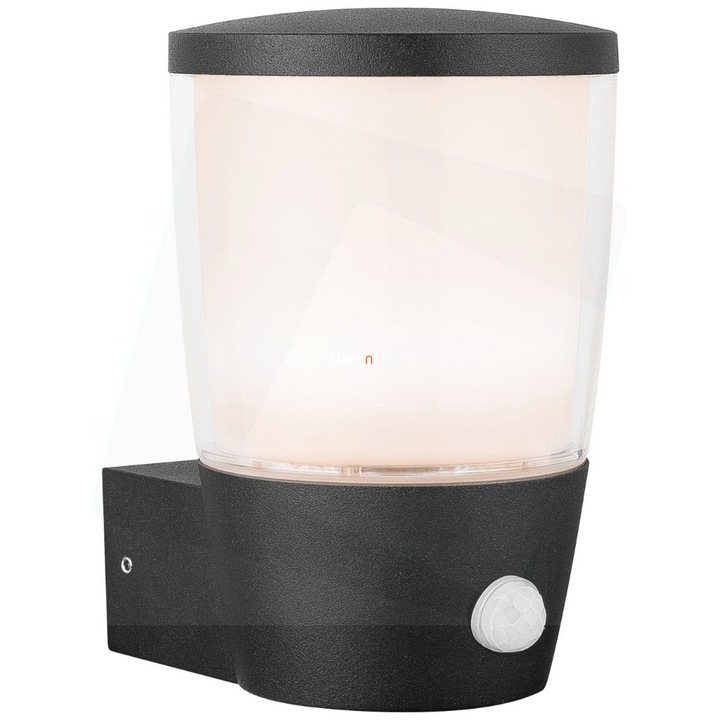 Avide Berlin 1xE27 IP54 mozgásérzékelős kültéri fali lámpa 10,8X16,3cm