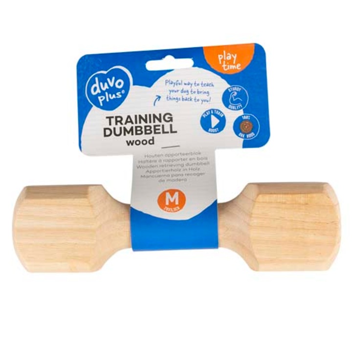 DUVO+ Kutya apport fából M - 20x5,5x5,5cm - 230g