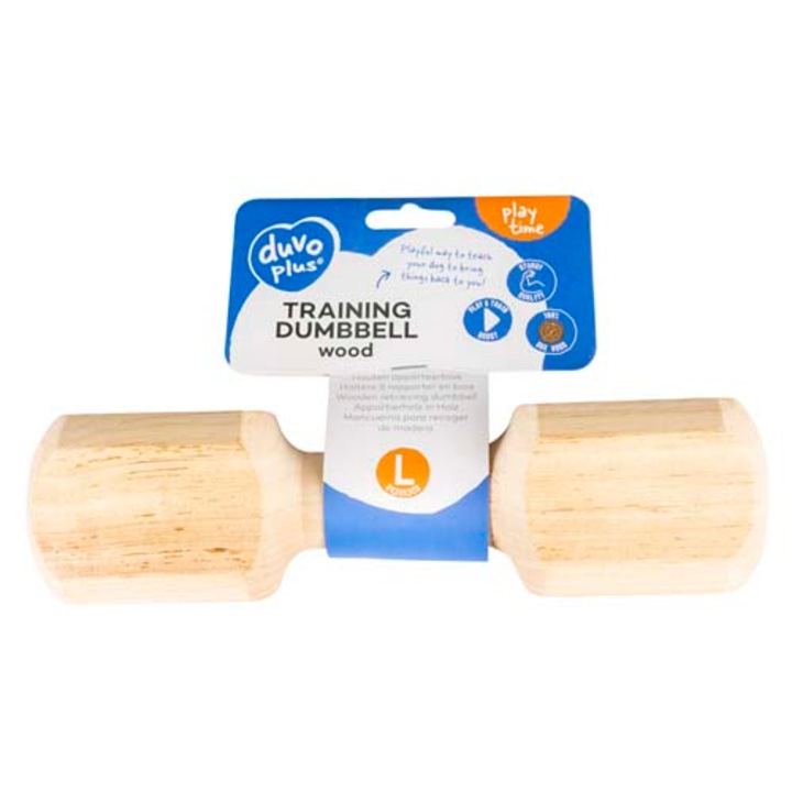 DUVO+ Kutya apport fából L - 24,5x6,5x6,5cm - 475g