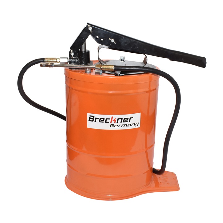 Pompa pentru gresat manuala 20 Kg cu furtun 1,5m 3500 PSI Breckner Germany
