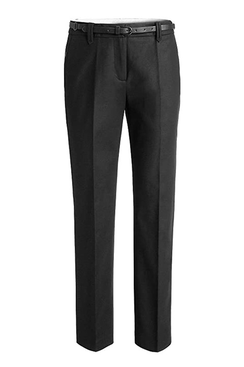 Pantaloni dama, Esprit, Bumbac, Negru, 38