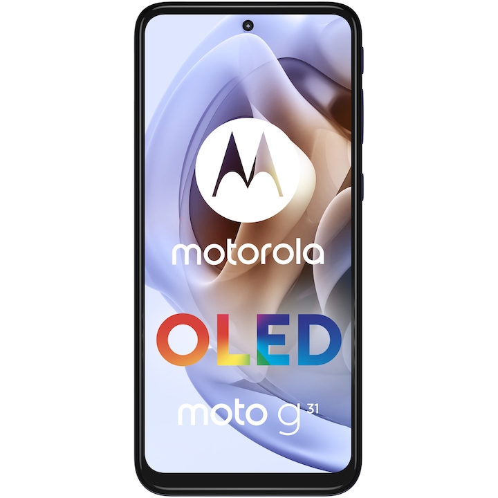 Смартфон Motorola Moto G31, OLED, 64GB, 4GB RAM, 4G, Dark Grey