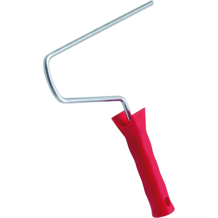 Maner de trafalet pentru role de 25cm, tija 8mm, inaltime 32cm, Rosu