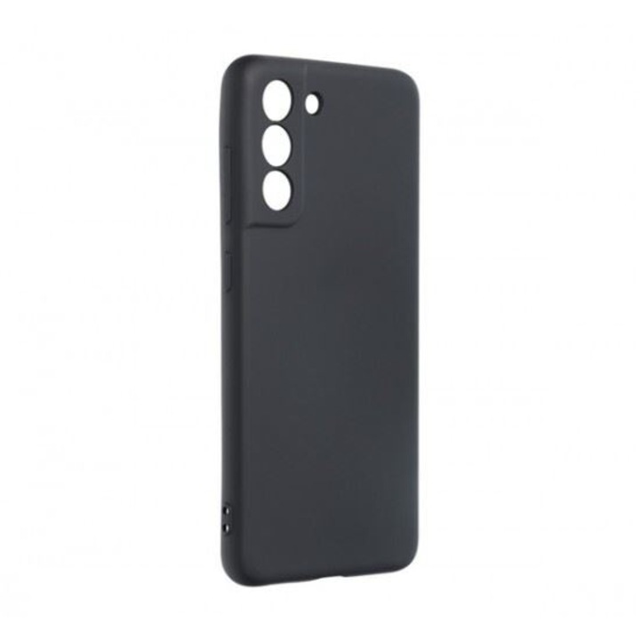 Forcell Samsung Galaxy S21 FE Szilikon Lite tok, fekete (57751)