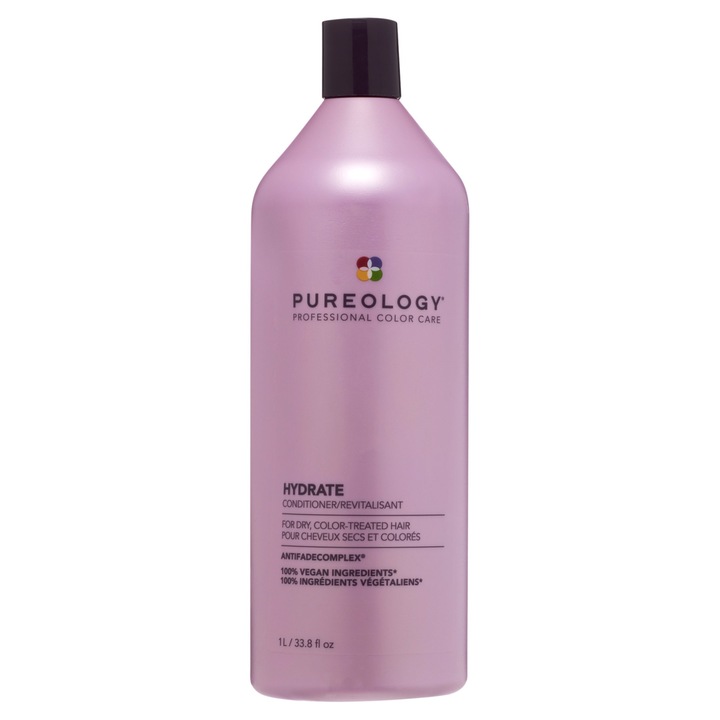 Pureology professzionális vegán hajbalzsam, száraz, festett hajra, 1000 ml