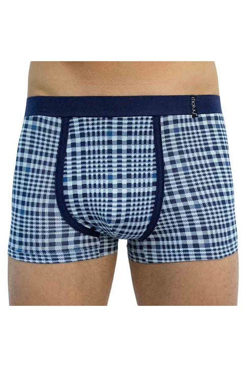 Boxeri barbati, Molvy MP-1021-BEU, Bumbac, Albastru, Albastru