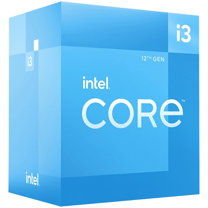 Процесор Intel® Core™ i3-12100 Alder Lake, 3.3GHz, 12MB, Socket 1700