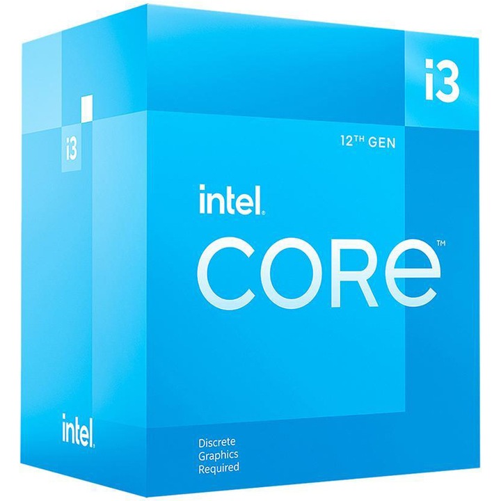 Процесор Intel® Core™ i3-12100F Alder Lake, 3.3GHz, 12MB, Socket 1700