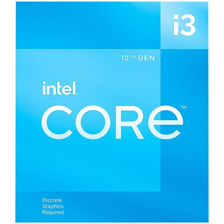 Intel Core i3-12100F - Core i3 12th Gen Alder Lake Quad-Core 3.3