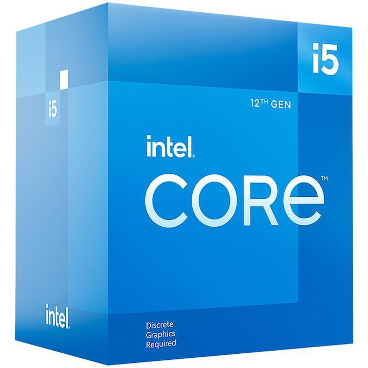 Процесор, Intel Core i5-12400F, (6-ядрен), BOX, 2.5GHz BX8071512400F