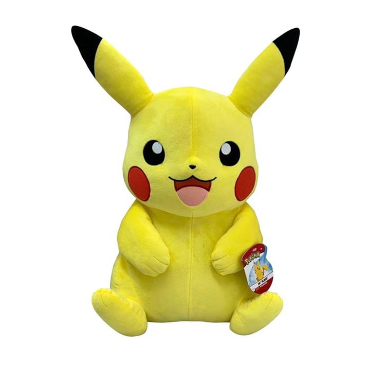 Pokemon Jumbo Pikachu Plüssjáték, 60 cm