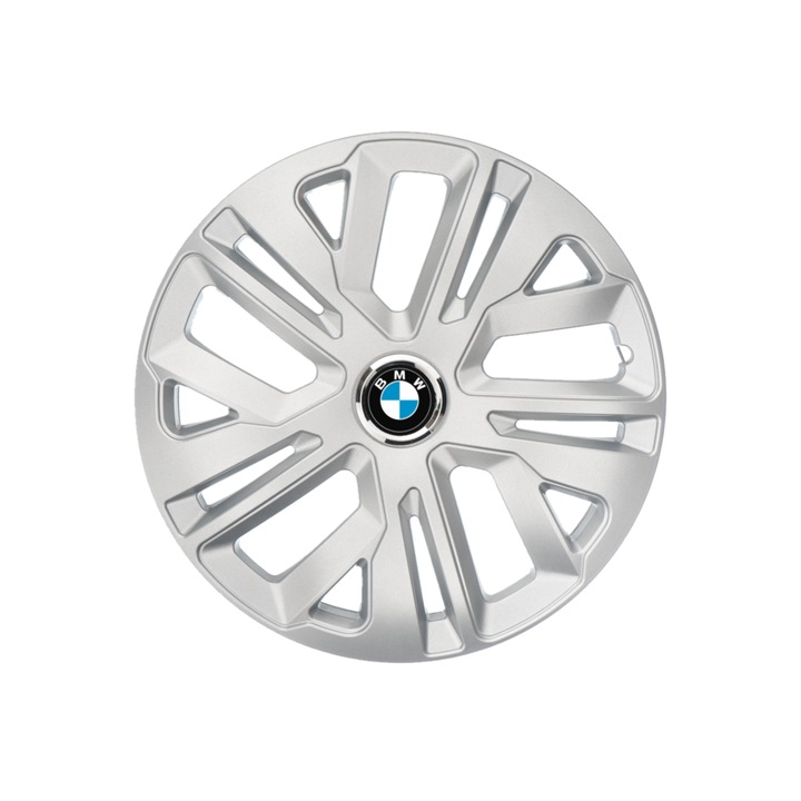 Set 4 capace roti Raven cromat R16, pentru gama auto BMW