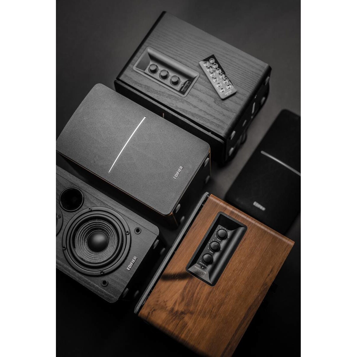 Boxe Edifier R1280t Boxe Edifier, R1280DB, 2.0, Maro, 42 W, Telecomanda wireless, Bluetooth ...