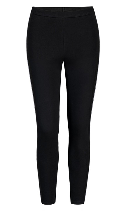 Colanti de dama, de fitness din bumbac Athletico, Teyli, Negru