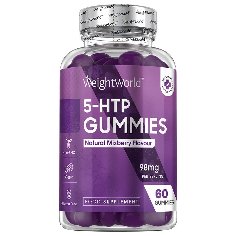 Supliment Alimentar 5HTP Gummies 60 jeleuri Suport Mental si Relaxare
