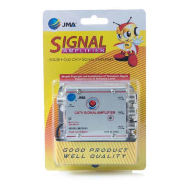 Antennaerősítő TV JMA 8620SA3-hoz, 20dB, 3 kimenet, TV jelerősítő