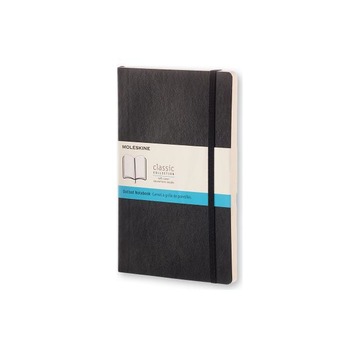 Moleskine Classic Notebook, Large, Dotted, Black, Soft Cover (5 X 8.25), Moleskine (Author) Moleskine Classic Notebook, Large, Dotted, Black, Soft Cover (5 X 8.25), Moleskine (Author)