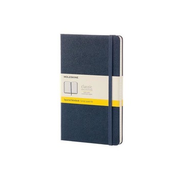 Moleskine Classic Notebook, Large, Squared, Sapphire Blue, Hard Cover (5 X 8.25), Moleskine (Author) Moleskine Classic Notebook, Large, Squared, Sapphire Blue, Hard Cover (5 X 8.25), Moleskine (Author)